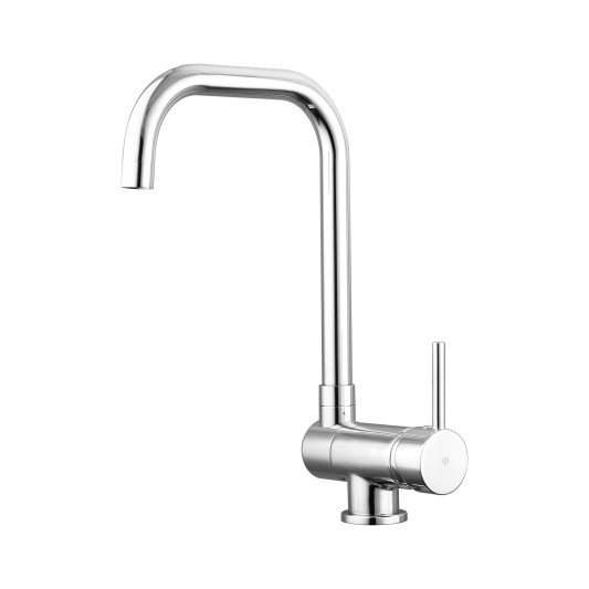 Grifo de cocina abatible Alexia cromo 3233