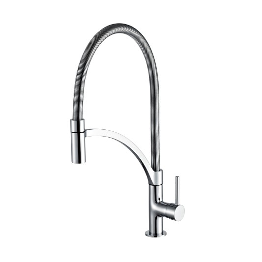 Grifo de cocina extraíble Design cromo 3141