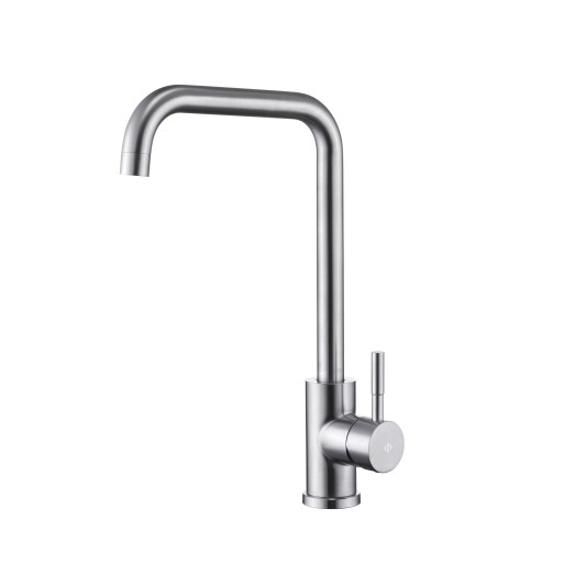 Grifo de cocina Noah acero cepillado 3184