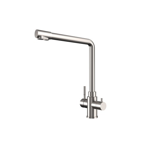 Grifo de cocina con ósmosis acero 3137