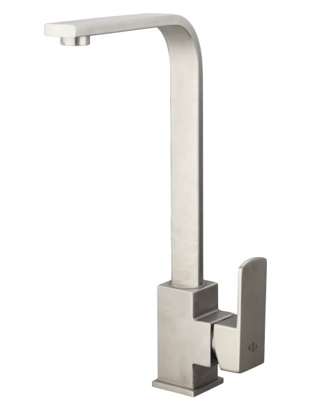 Grifo de cocina Quadra acero cepillado 3181