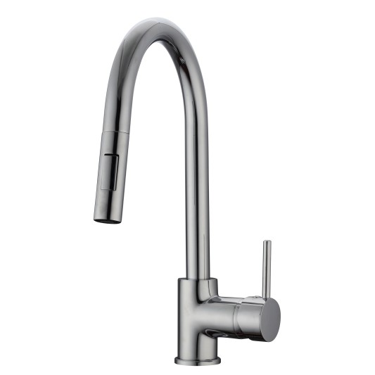 Grifo de cocina extraíble Round cromo 3144