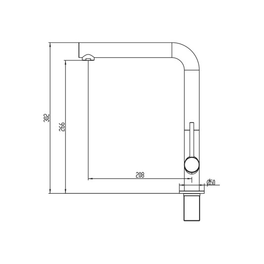 Grifo de cocina Silver cromo 3145 2