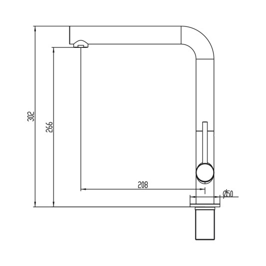 Grifo de cocina Silver cromo 3145
