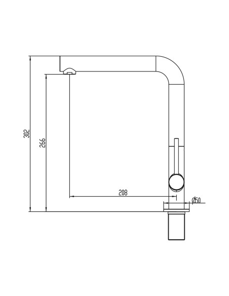Grifo de cocina Silver cromo 3145