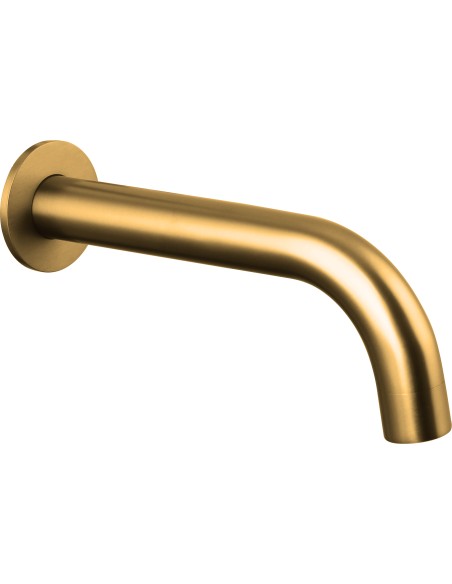 Caño de bañera Sirio oro cepillado GME 4020OR