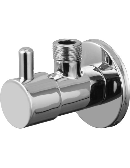Pack de 2 llaves de escuadra 1/2 x 3/8 cromo GME 3255