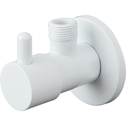 Pack de 2 llaves de escuadra 1/2 x 3/8 blanco GME 3255BL