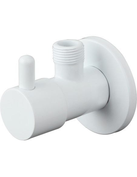 Pack de 2 llaves de escuadra 1/2 x 3/8 blanco GME 3255BL