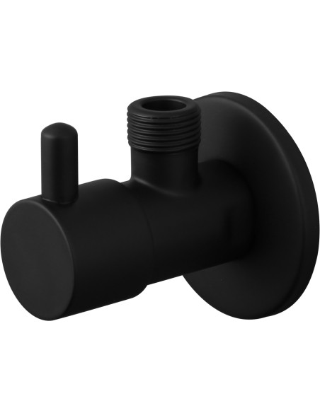 Pack de 2 llaves de escuadra 1/2 x 3/8 negro mate GME 3255NG