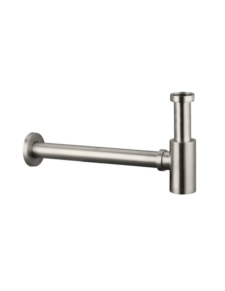 Sifón minimal de lavabo níquel cepillado GME 0352NK