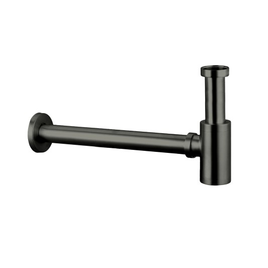 Sifón minimal de lavabo titanio GME 0352T