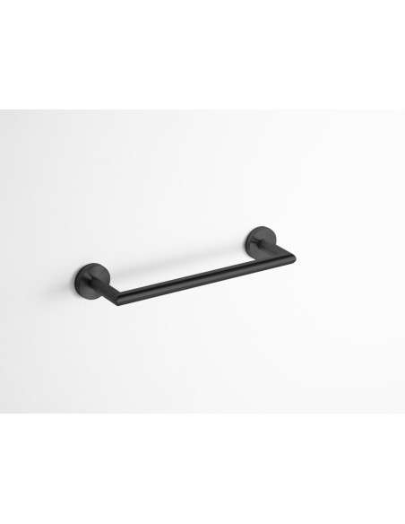 Toallero de barra Round de 35 cm negro GME 4300NG