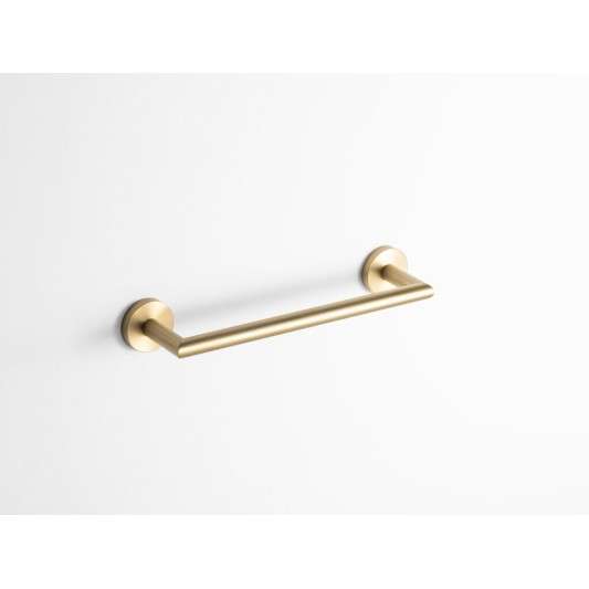 Toallero de barra Round de 35 cm oro cepillado PVD GME 4300OR