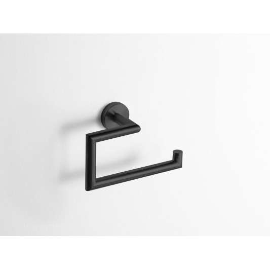 Toallero de anilla Round negro GME 4303NG