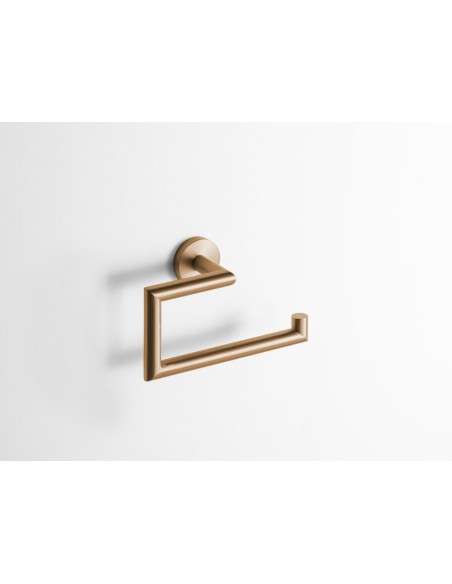 Toallero de anilla Round cobre cepillado PVD GME 4303CB