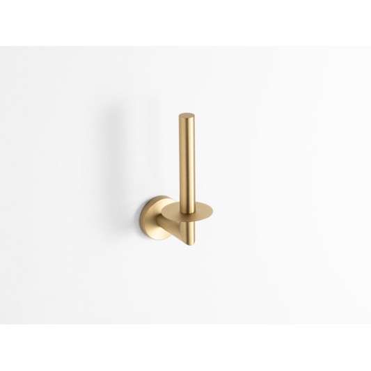 Portarrollos vertical Round oro cepillado PVD GME 4309OR