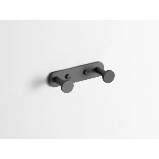 Percha doble Round titanio PVD GME 4306T