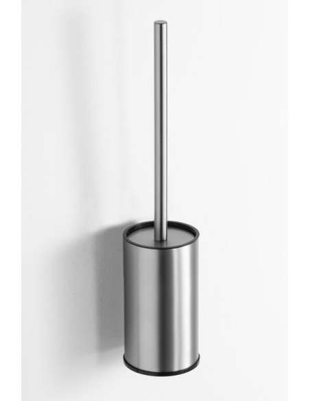 Escobillero de pared Round níquel cepillado PVD GME 4314NK