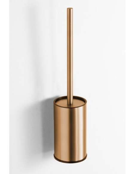 Escobillero de pared Round cobre cepillado PVD GME 4314CB