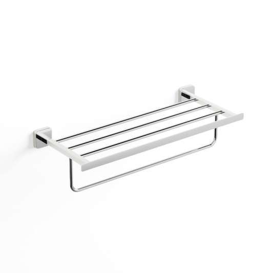 Toallero repisa Quadra cromo GME 4510