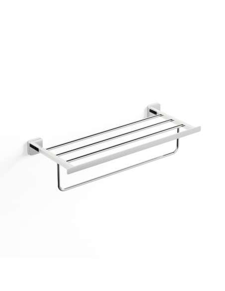 Toallero repisa Quadra cromo GME 4510