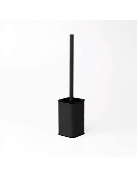 Escobillero de suelo Quadra negro mate GME 4513NG