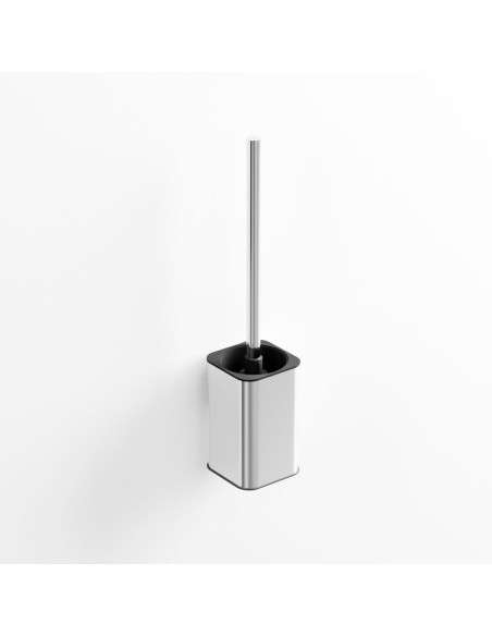 Escobillero de pared Quadra cromo GME 4514