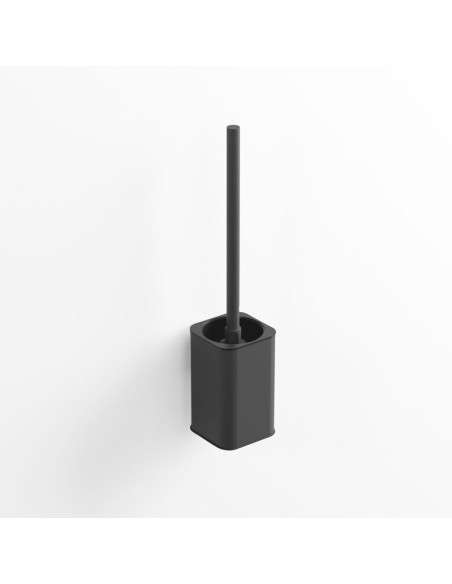 Escobillero de pared Quadra negro mate GME 4514NG