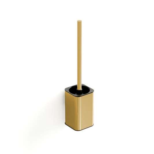 Escobillero de pared Quadra oro cepillado PVD GME 4514OR