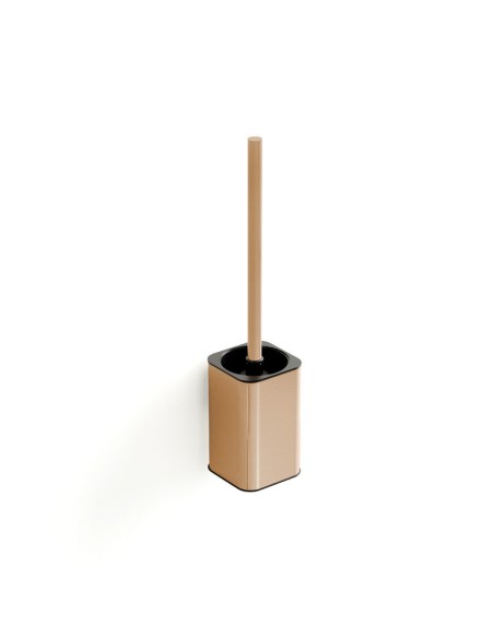 Escobillero de pared Quadra cobre cepillado PVD GME 4514CB