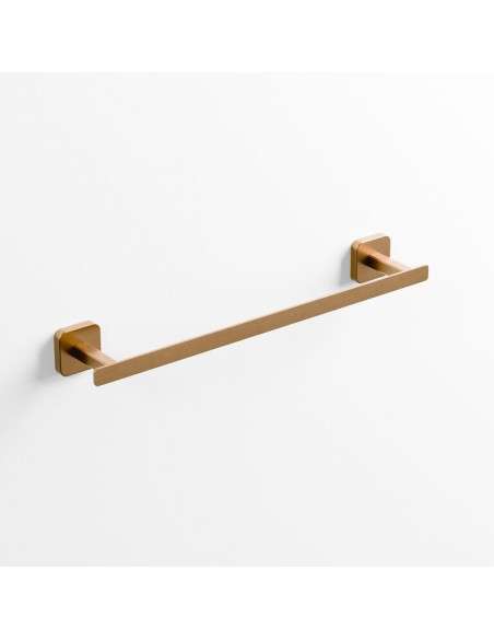 Toallero de barra Quadra de 35 cm cobre cepillado PVD GME 4500CB