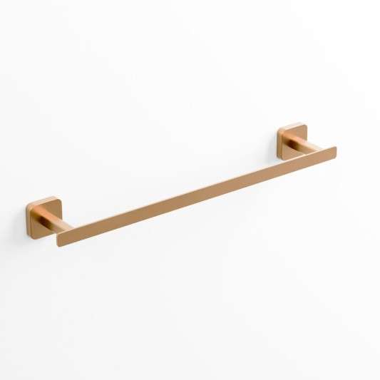 Toallero de barra Quadra de 45 cm cobre cepillado PVD GME 4501CB