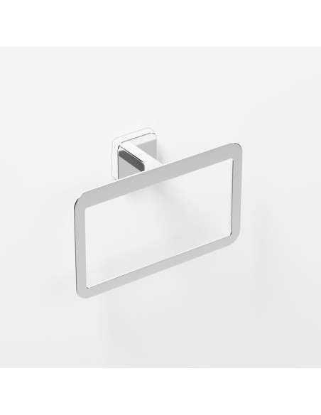 Toallero de anilla Quadra cromo GME 4503