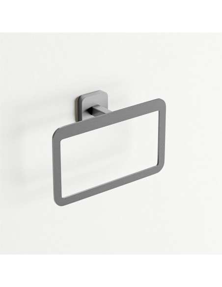 Toallero de anilla Quadra titanio PVD GME 4503T