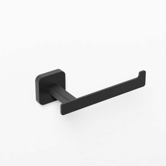 Portarrollos sin tapa Quadra negro mate GME 4508NG