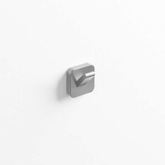 Percha Quadra níquel cepillado PVD GME 4505NK