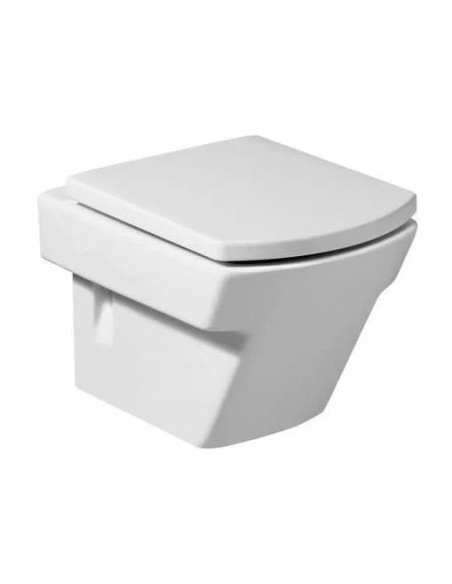 Tapa wc Hall Suspendido de Roca compacto Compatible (Reducido - fondo 50 cm)
