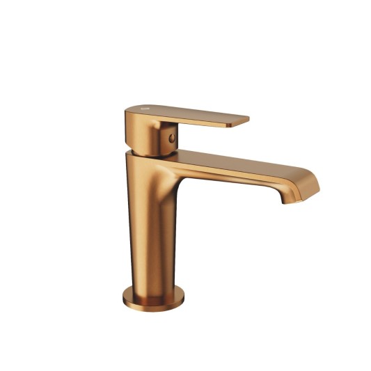 Grifo de lavabo Fiore cobre cepillado 3260CB