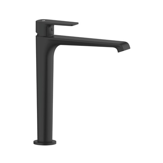 Grifo de lavabo de caño alto Fiore negro mate 3261NG