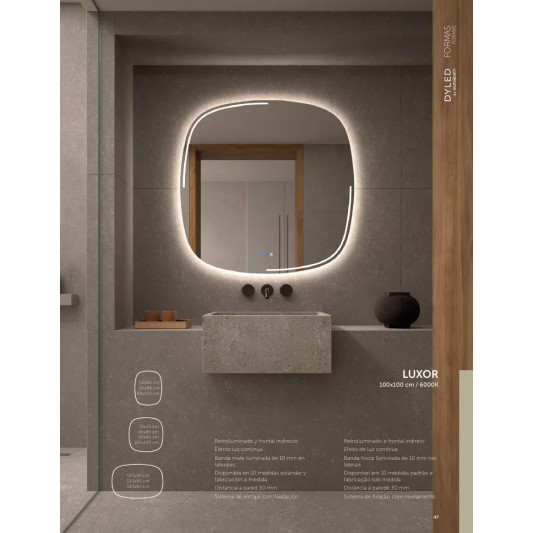 Espejo LED Luxor de Dyled, Standard y Standard Pro 2