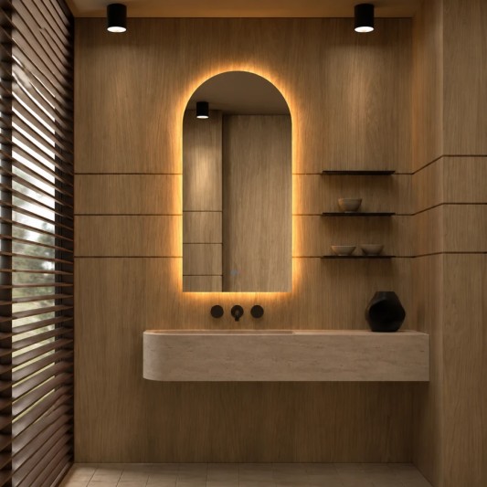 Espejo LED Baku de Dyled, Standard y Standard Pro