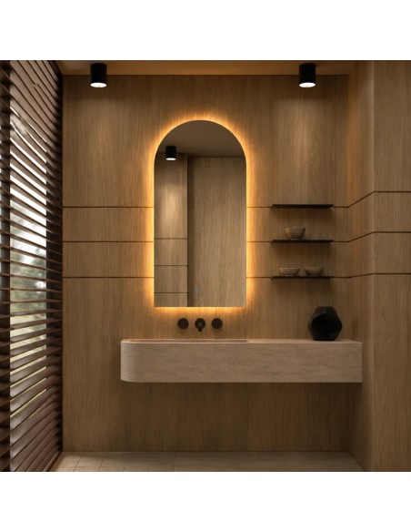 Espejo LED Baku de Dyled, Standard y Standard Pro