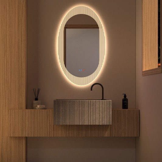 Espejo LED Corvey de Dyled, Standard y Standard Pro