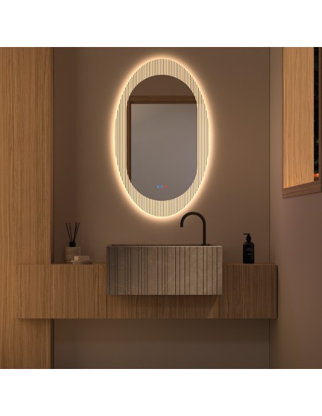 Espejo LED Corvey de Dyled, Standard y Standard Pro