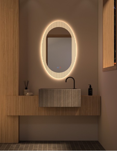 Espejo LED Corvey de Dyled, Standard y Standard Pro