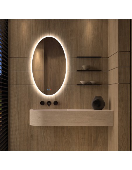 Espejo LED Cárpatos de Dyled, Standard y Standard Pro