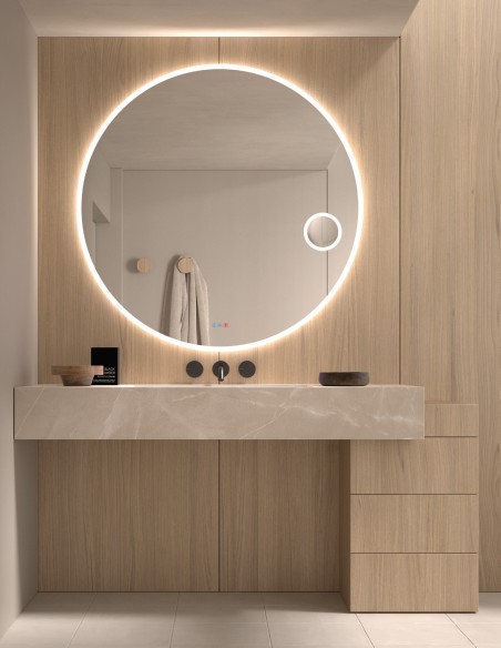 Espejo LED Elvas de Dyled, Standard y Standard Pro
