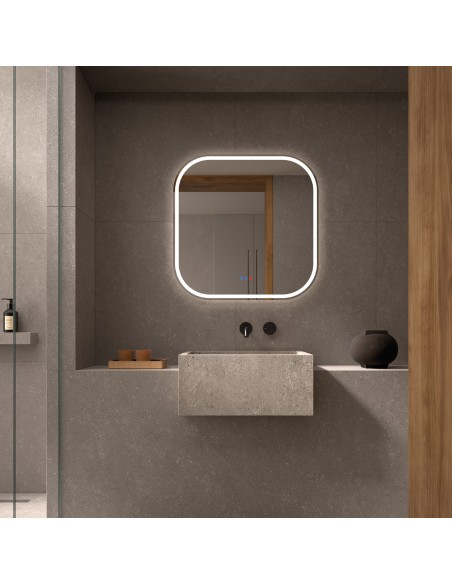 Espejo LED Guimarães de Dyled, Standard y Standard Pro