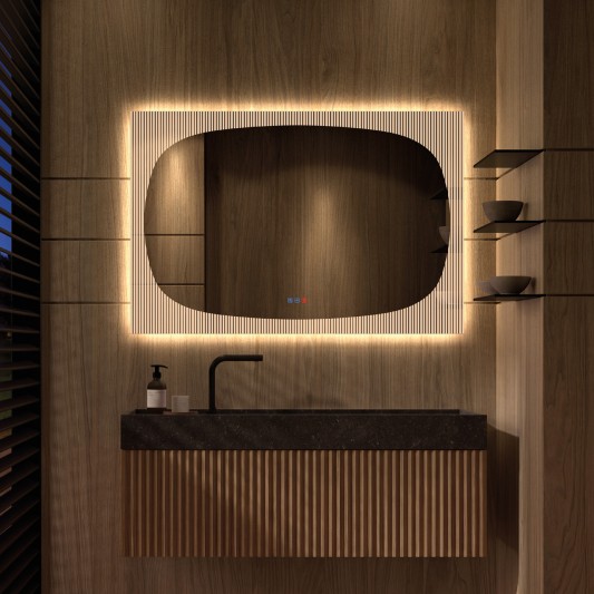 Espejo LED Rin de Dyled, Standard y Standard Pro